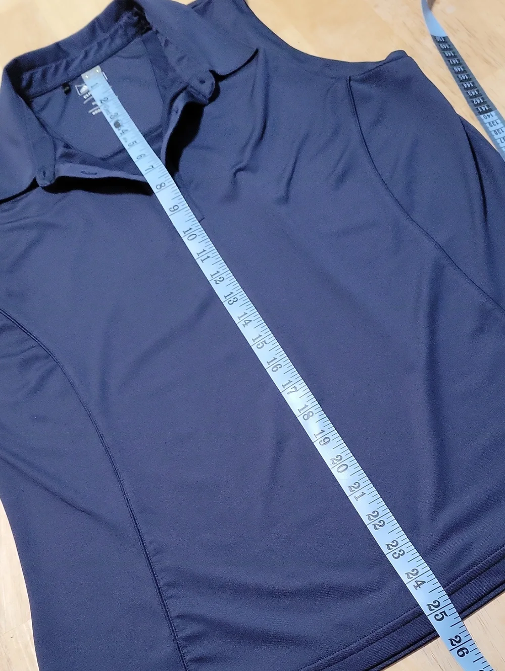 adidas Women’s Sleeveless Polo Golf Shirt - Dark Navy - Size LARGE